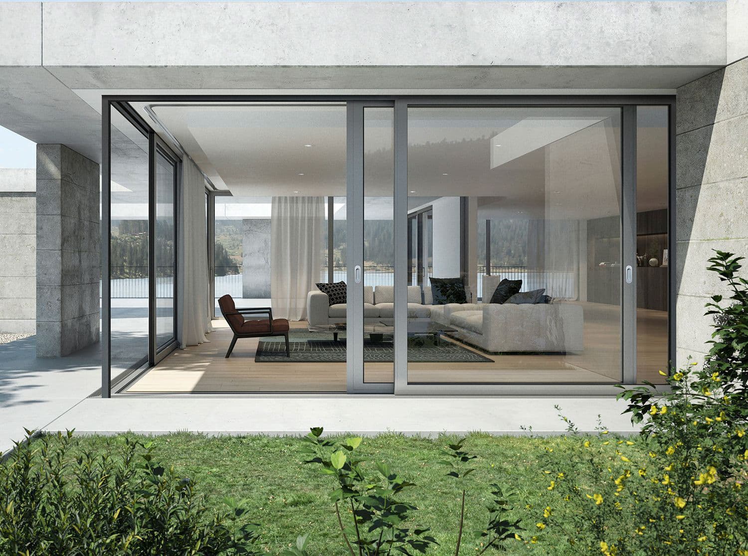 SKATE aluminum lift-and-slide door — thumbnail 2