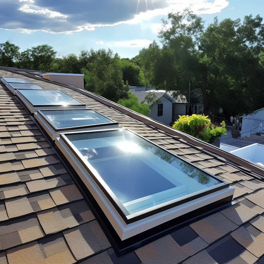 SKATE aluminum skylight